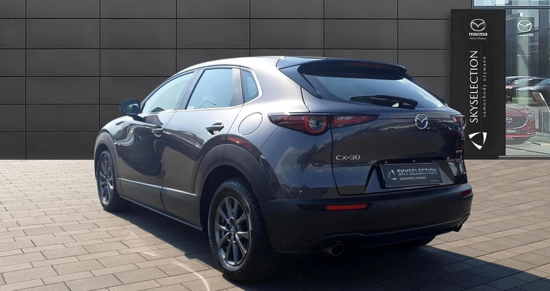 Mazda CX-30 cena 109900 przebieg: 75409, rok produkcji 2021 z Rzepin małe 407